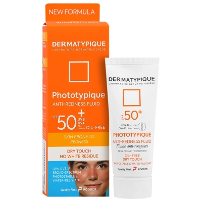 فلوئید ضد آفتاب پوست قرمز و حساس درماتیپیک +SPF50